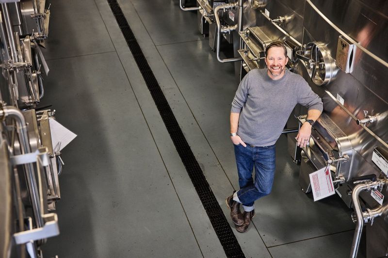 Brett Weis Winemaker at Eleven Eleven Winery