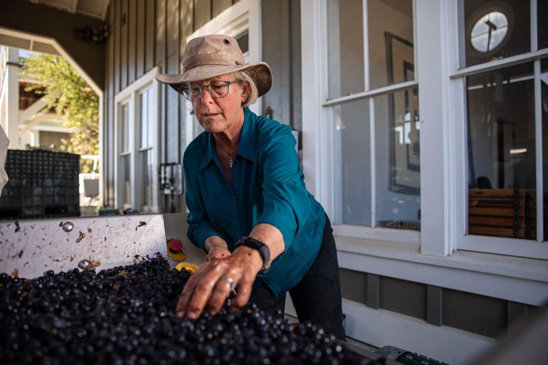 Cathy Corison, Winemaker at Corison Winery, Napa Valley