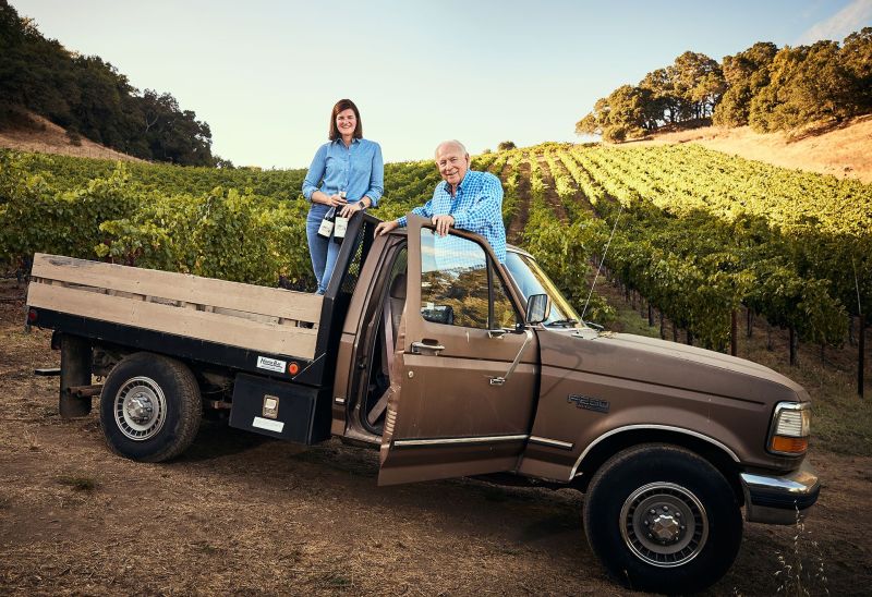Tricia and Larry Bump of Darms Lane Winery in Napa, California