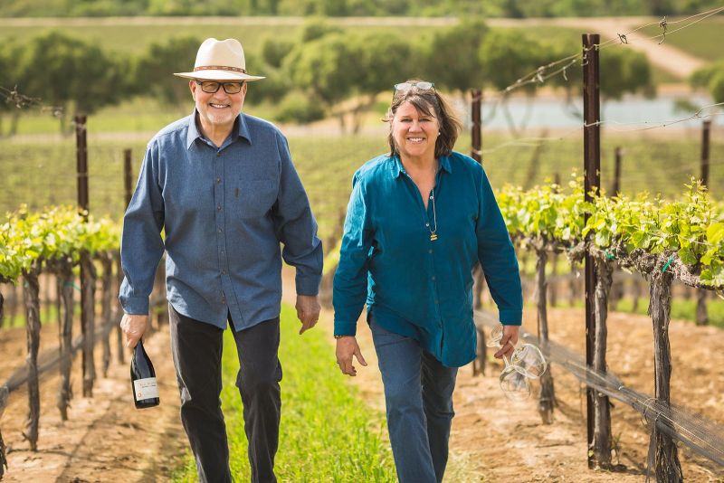 Ken Brown and his wife Deborah in Buellton CA