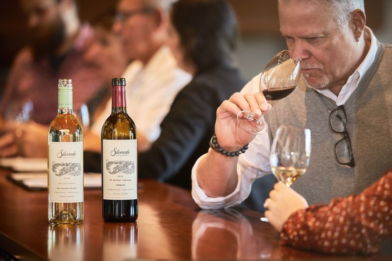 Silverado Vineyards Wine Tasting