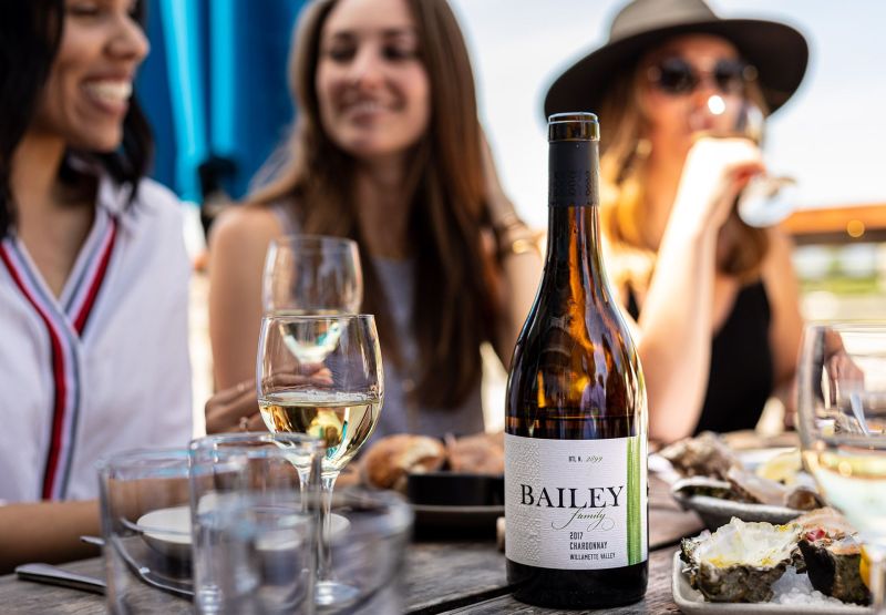Lifestyle in the Wine Country with Bailey White Wine, Lunch time