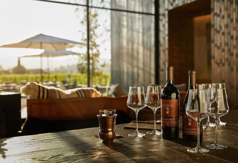 Clos du Val Cabernet Sauvignon Tasting Room