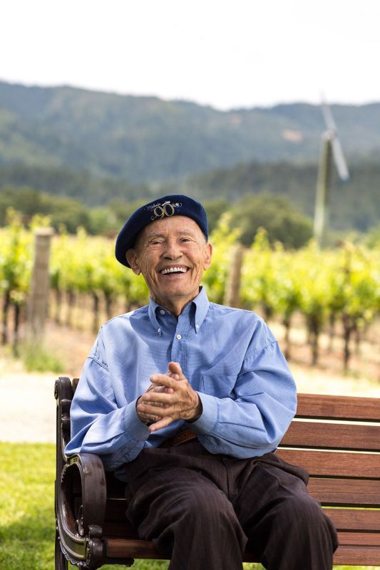Grgich Hills Mike Grgich Portaits